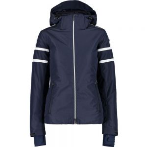 Prezzi Cmp zip hood 31w0056 jacket blu l donna