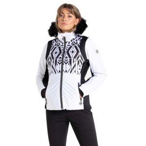 Prezzi Dare2b prestige ii jacket bianco 20 donna