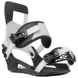 Prezzi Nidecker muon-x snowboard bindings bianco l