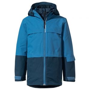 Prezzi Vaude snow cup 3in1 ii jacket blu 104 cm ragazzo