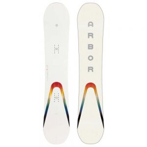 Prezzi Arbor poparazzi rocker woman snowboard bianco 153