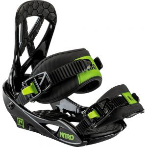 Prezzi Nitro rental youth youth snowboard bindings verde xs