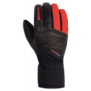 Prezzi Ziener glyxus as gloves arancione,nero 8 uomo