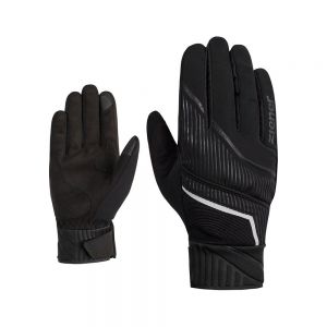 Prezzi Ziener ulic touch crosscountry gloves nero 6.5 uomo