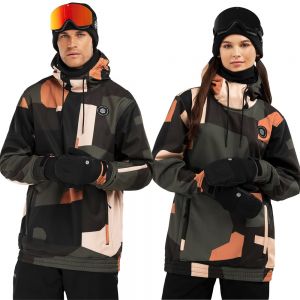 Prezzi Siroko w1 sandboard jacket arancione xs uomo