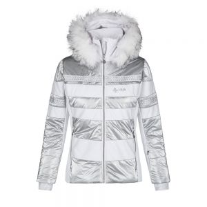 Prezzi Kilpi dalila jacket bianco,argento 36 donna