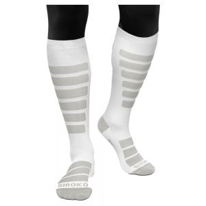 Prezzi Siroko aoraki socks bianco eu 44-46 uomo