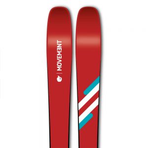 Prezzi Movement logic 91 touring skis rosso 161