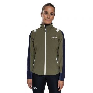 Prezzi Swix infinity jacket verde s donna