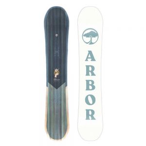 Prezzi Arbor ethos rocker woman snowboard blu 144