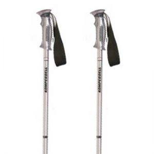 Prezzi Komperdell rental soft clear thermo poles argento 130 cm