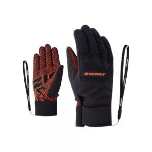 Prezzi Ziener garim as gloves nero 7.5 uomo