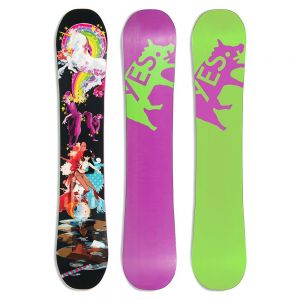 Prezzi Yes. basic uninc rdm snowboard rosa 152