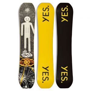 Prezzi Yes. dicey snowboard giallo 154