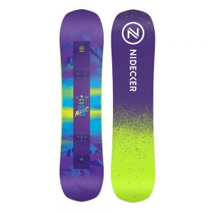 Prezzi Nidecker micron magic youth snowboard viola 90