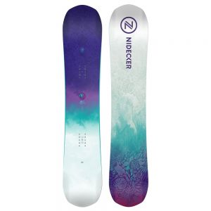 Prezzi Nidecker micron venus youth snowboard wide viola 140w