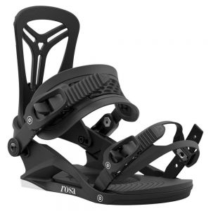 Prezzi Union binding rosa woman snowboard bindings nero s