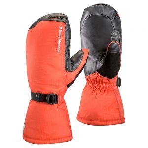 Prezzi Black diamond super light mittens arancione xs uomo