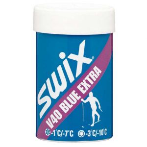 Prezzi Swix v40 extra flexible wax 45 g bianco,blu