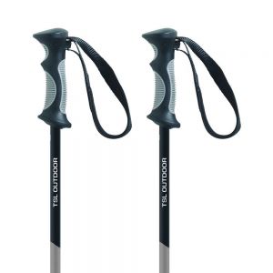 Prezzi Tsl outdoor hiking alu 2 poles nero,argento 83-135 cm