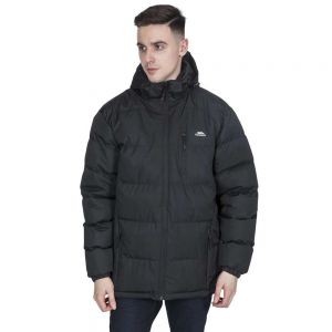 Prezzi Trespass clip jacket nero 2xs uomo