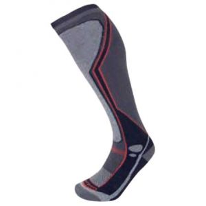 Prezzi Lorpen t3 ski midweight socks rosso,grigio eu 43-46 uomo