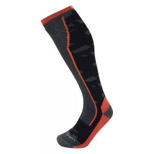 Prezzi Lorpen ski mid socks rosso,nero eu 39-42 uomo