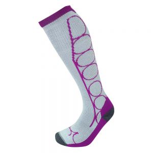 Prezzi Lorpen ski mid socks grigio,viola eu 34-37 donna