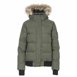 Prezzi Trespass kendrick dlx down jacket verde 2xl donna