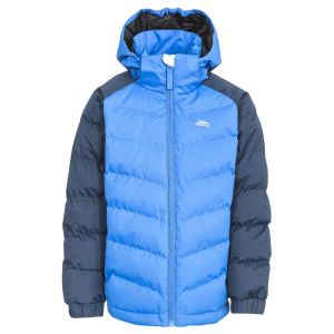 Prezzi Trespass sidespin tp50 down jacket blu 5-6 years ragazzo