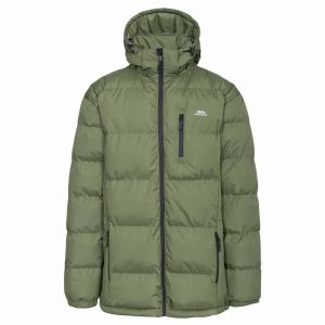 Prezzi Trespass clip padded jacket verde 2xs uomo