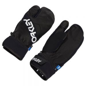 Prezzi Oakley apparel factory winter trigger mittens nero l uomo