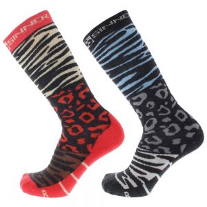 Prezzi Sinner animal socks 2 pairs multicolor eu 36-38 ragazzo