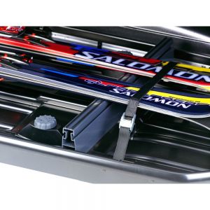 Prezzi Thule force xt sport box ski carrier adapter nero