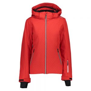 Prezzi Cmp zip hood 39w1606 jacket rosso 2xs donna