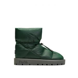 Prezzi FlufiÃƒÂ¨ metallic green pillow boot