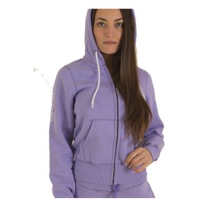 Prezzi Podhio felpa authentic 360 donna con zip e cappuccio