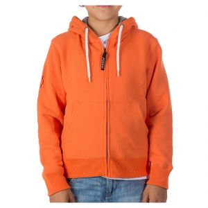 Prezzi Podhio felpa authentic 360 junior con zip e cappuccio