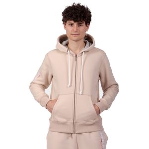 Prezzi Podhio felpa authentic 360 uomo con zip e cappuccio