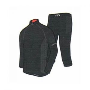 Prezzi Mico kit maglia lupetto manica lunga + calzamaglia 3/4 kids m1 skintech ita
