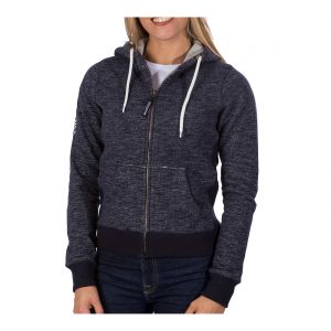 Prezzi Podhio felpa authentic 360 donna con zip e cappuccio