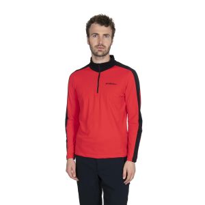 Prezzi Stockli functional shirt race red-black men