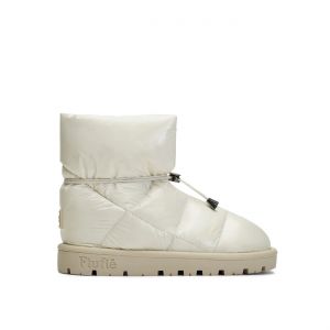 Prezzi Flufiè shiny ghost white pillow boot