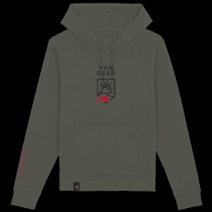 Prezzi Van deer logo hoody khaki