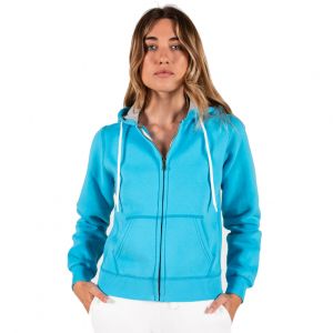 Prezzi Podhio felpa authentic 360 donna con zip e cappuccio