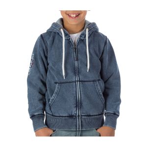 Prezzi Podhio felpa authentic 360 junior con zip e cappuccio