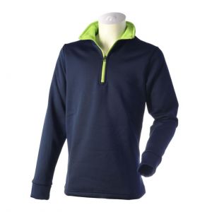 Prezzi Mico maglia mezzo collo zip kids - warm control