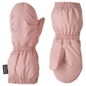Prezzi Patagonia baby\'s puff mitts guanti bambini (3-6 months, fuchsia)