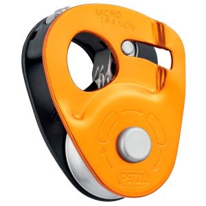 Prezzi Petzl micro traxion carrucola (one size, orange/nero)
