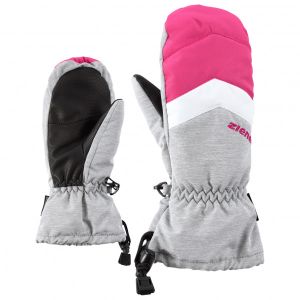 Prezzi Ziener lettero as mitten glove junior guanti bambini (3,5, grigio)